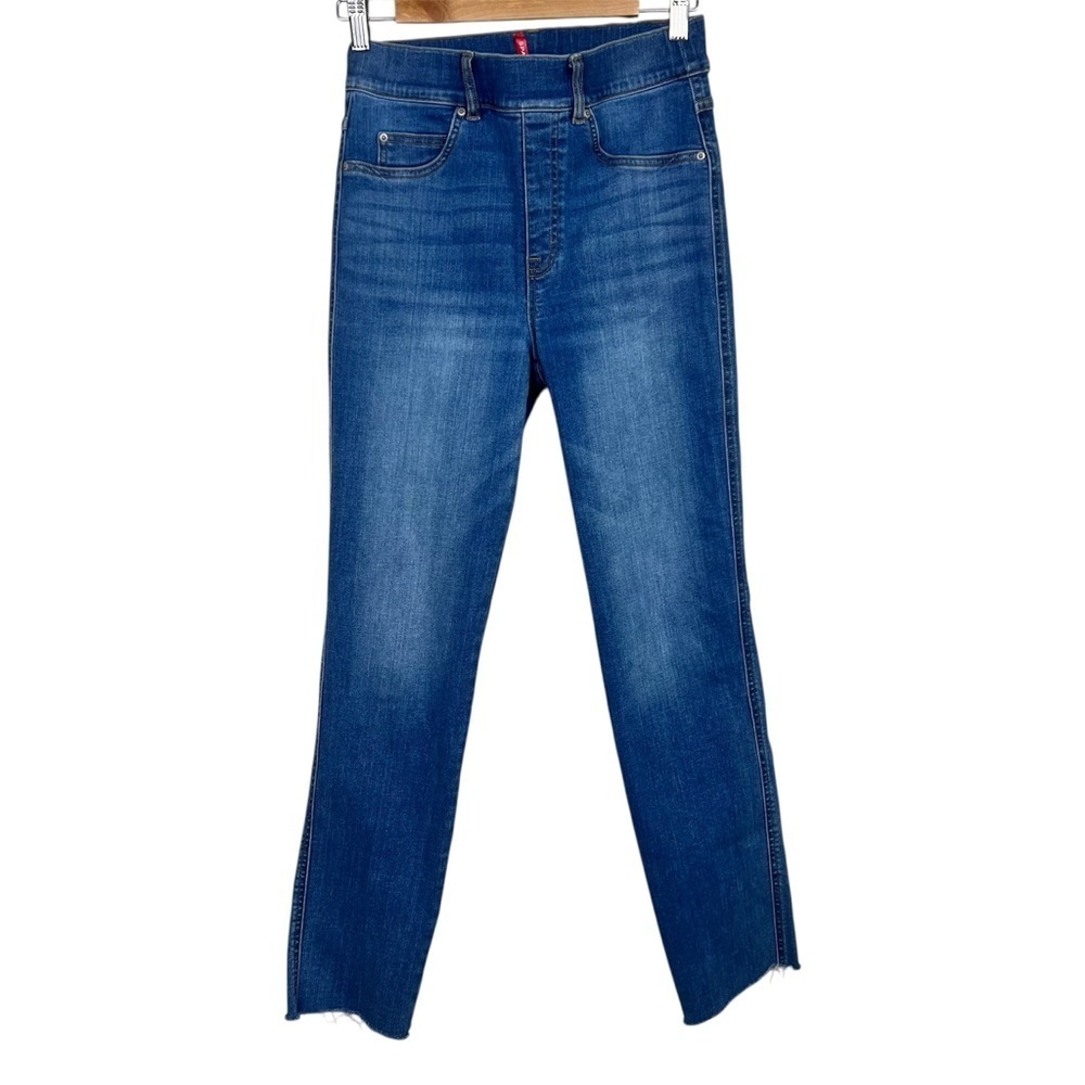 SPANX SPANXshape EveryWear Straight Leg Jeans Fry Hem Small